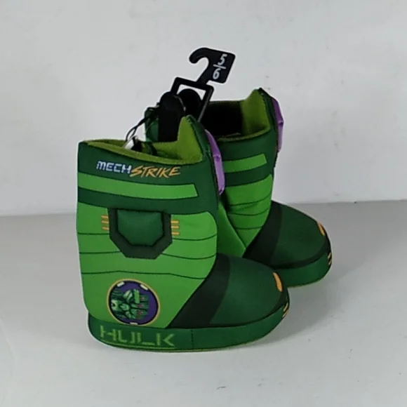 Incredible Hulk Green Size 5-6 Kids (Toddler) Boots